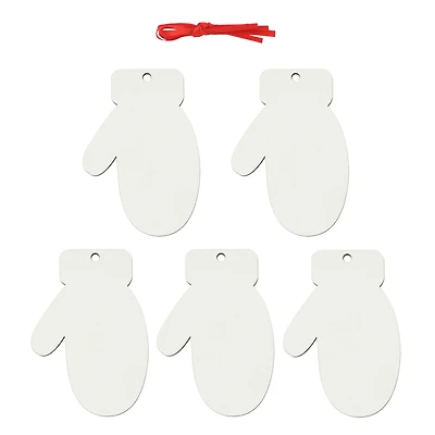 3.5" Glove Hardboard Sublimation Ornament by Make Market®