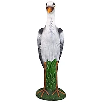 Design Toscano 18" Gray Heron Coastal Bird Statue, 2ct.