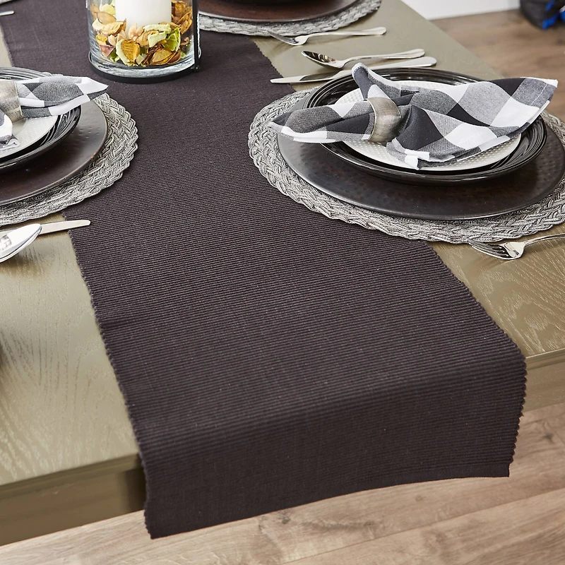 DII® 72" Ribbed Table Runner