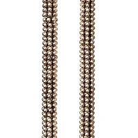 Silver Plated Small Dot Rondelle Beads, 6mm by Bead Landing™