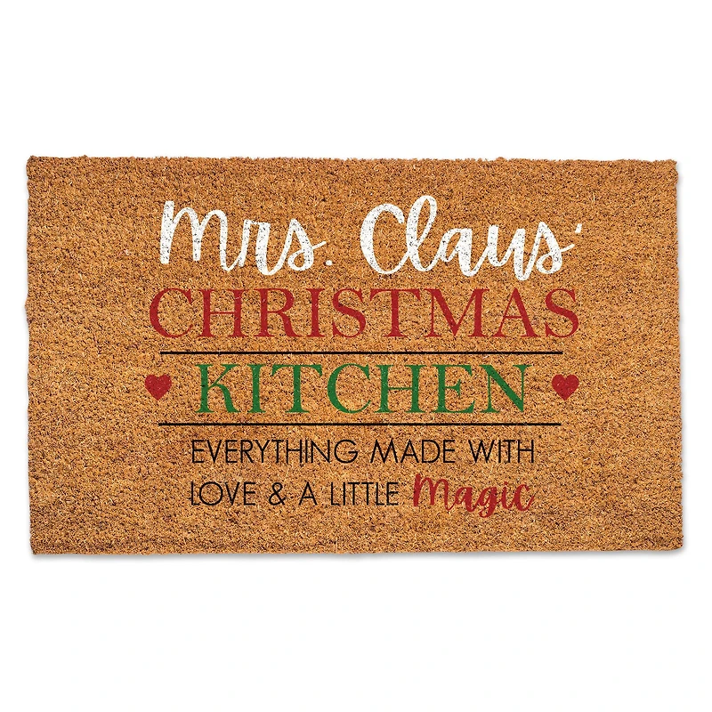 Mrs. Claus' Christmas Kitchen Doormat