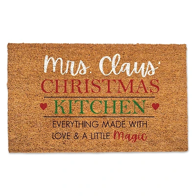 Mrs. Claus' Christmas Kitchen Doormat