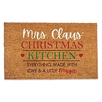 Mrs. Claus' Christmas Kitchen Doormat
