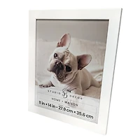 Home 11" x 14" White Flat Frame by Studio Décor®