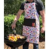 Bbq Print Chef Apron