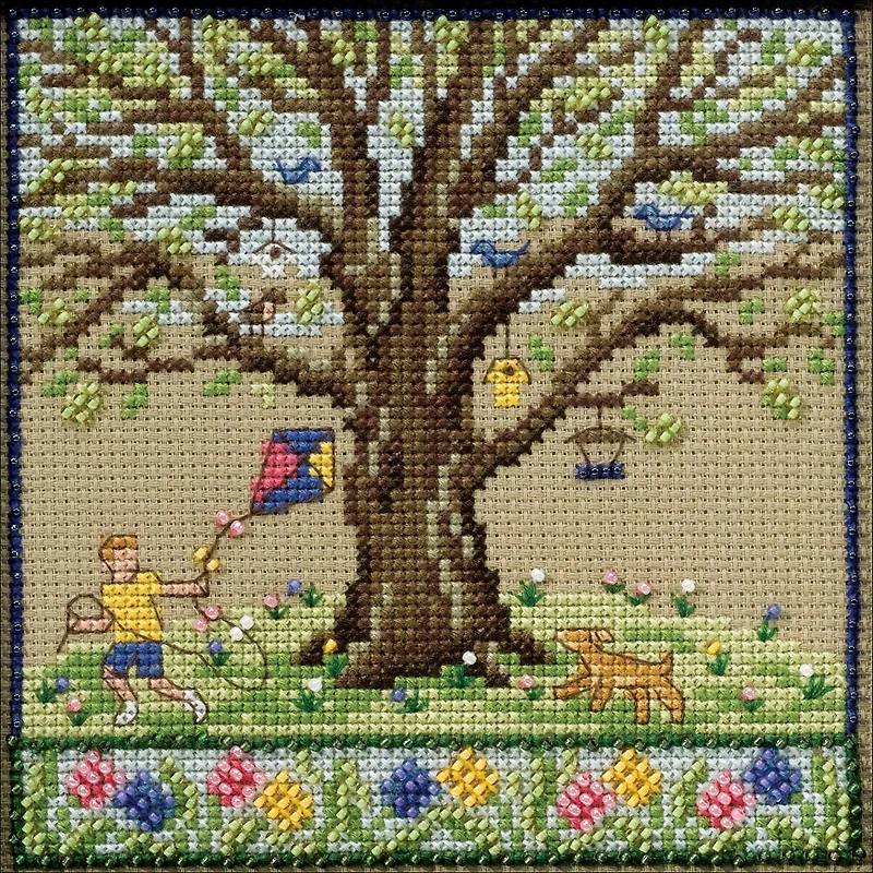 Mill Hill® Spring Oak Counted Cross Stitch Kit