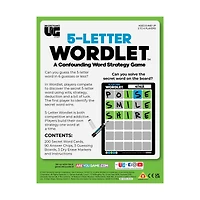 5-Letter Wordlet™: A Confounding Word Strategy Game