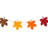 5ft. Felt Leaves Garland by Celebrate It™
