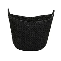 Household Essentials 17.5" Woven Paper Rope Basket with Handles