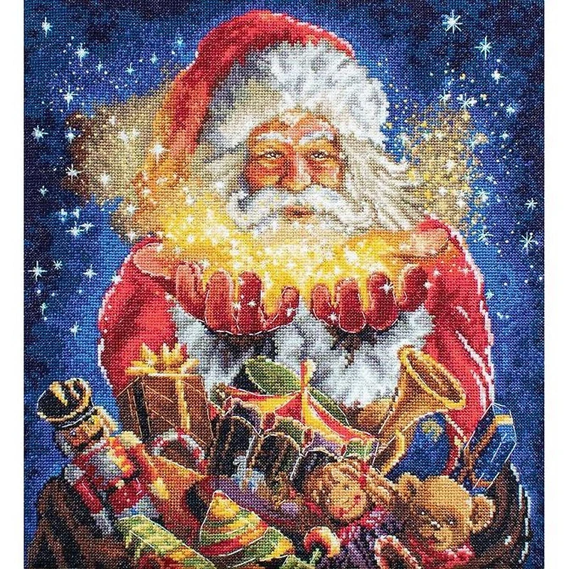 Letistitch Christmas Miracle Counted Cross Stitch Kit