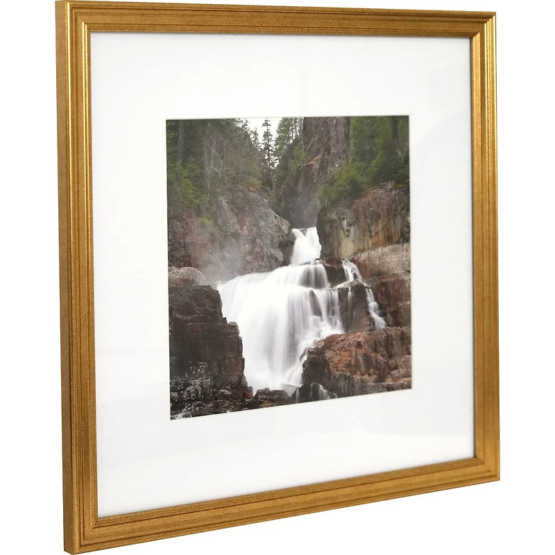 6 Packs: 3 ct. (18 total) Gallery™ Gold Frame with Mat by Studio Décor®
