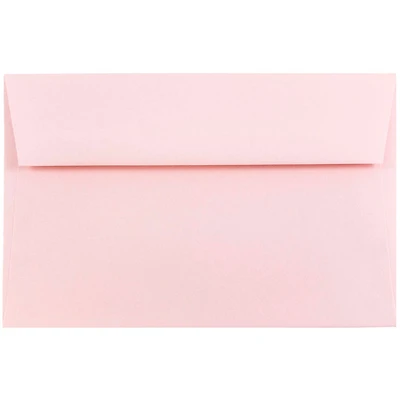 JAM Paper A2 Baby Pink Pastel Invitation Envelopes