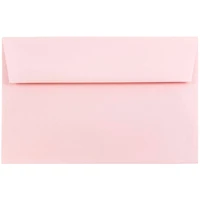 JAM Paper A2 Baby Pink Pastel Invitation Envelopes