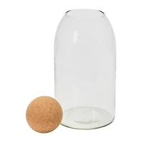 Hello Honey® Glass Jar with Cork Ball Lid
