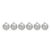 6ct. 4" Jeweled Glass Ball Ornaments