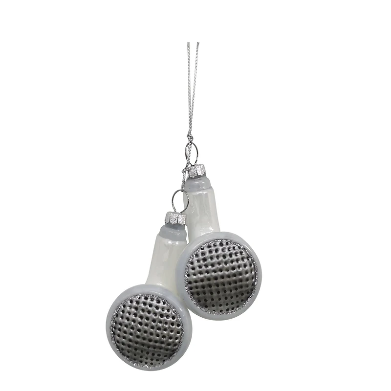 5" Headphones Glass Ornament by Ashland®