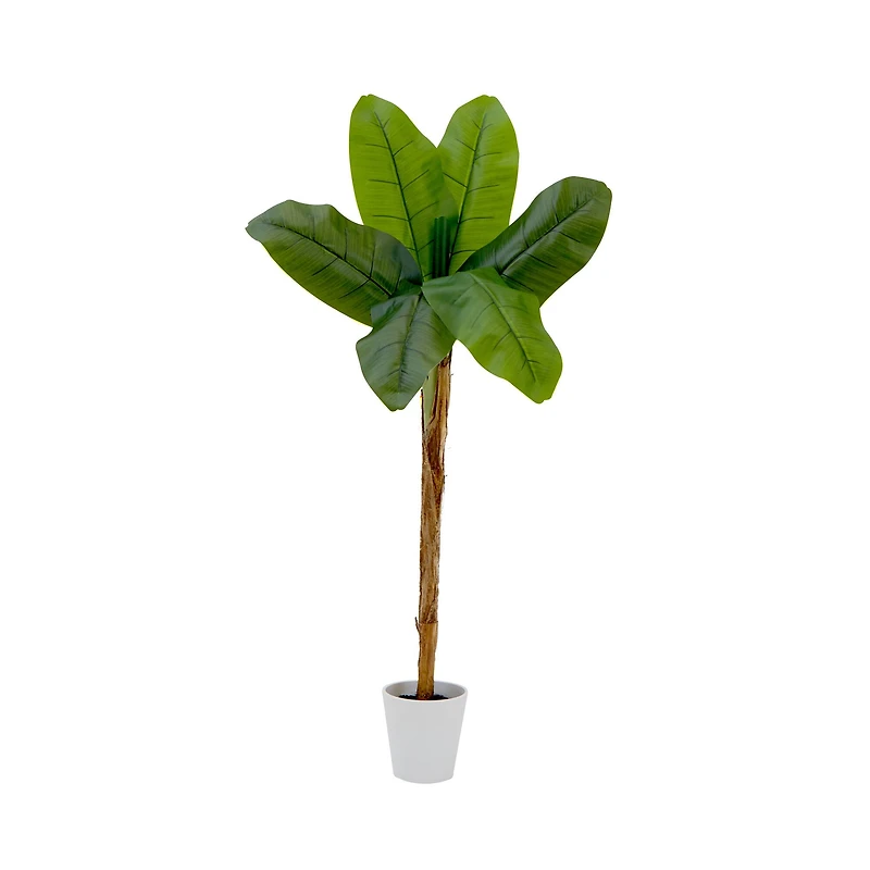 4ft. Artificial Banana Tree in Decorative Planter