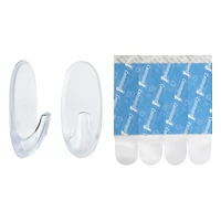 12 Packs: 2 ct. (24 total) Command™ Medium Clear Window Hooks
