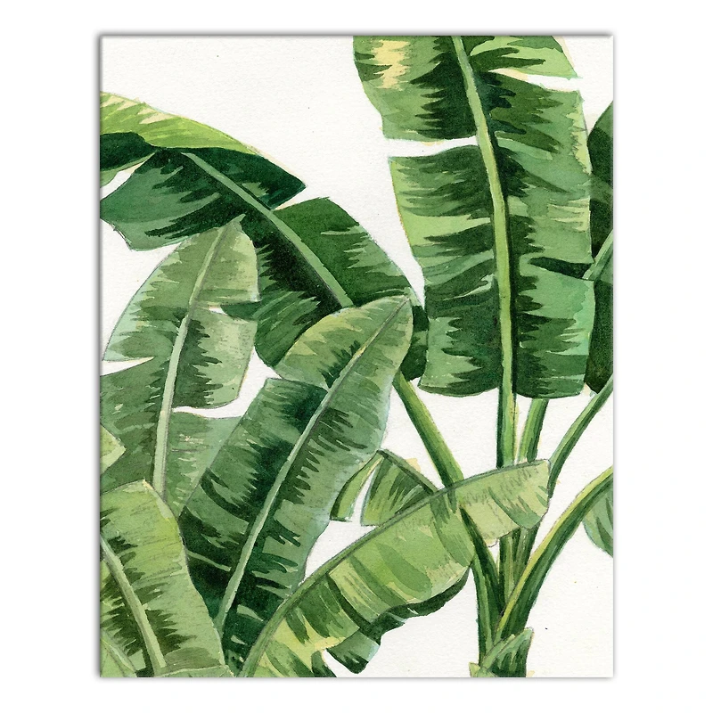 Palm Fronds 16" x 20" Canvas Wall Art