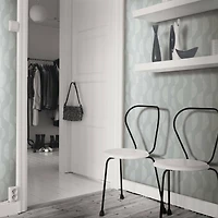 RoomMates Gray Seychelles Wave Peel & Stick Wallpaper