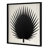 American Art Decor A Faraway Oasis Paper & Linen Wall Art - 24" x 24"