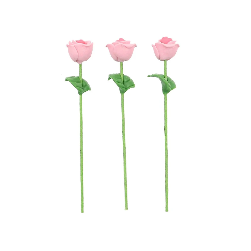 Mini Pink Roses, 3ct. by Make Market®