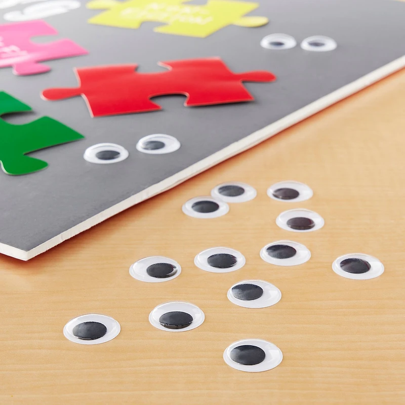 12 Packs: 34 ct. (408 total) 24mm Flat Back Wiggle Eyes Value Pack by Creatology™