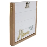 8.5" "Home" Table Top Photo Clip Frame With Hinge Design Décor