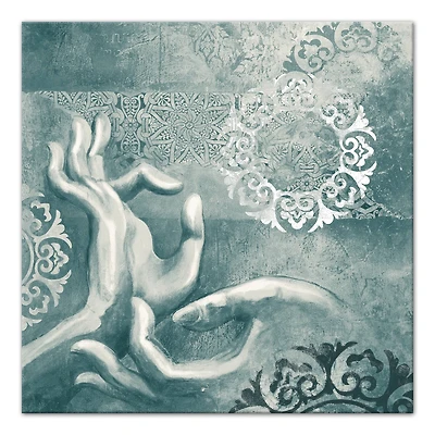 Buddha Hands Canvas Wall Art