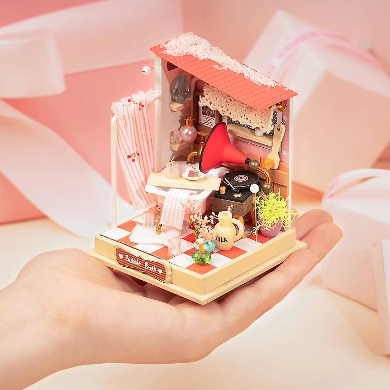 Rolife® Bubble Bath DIY Miniature Kit
