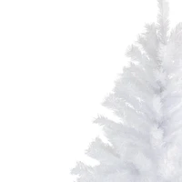 6ft. Unlit Icy White Iridescent Spruce Artificial Christmas Tree