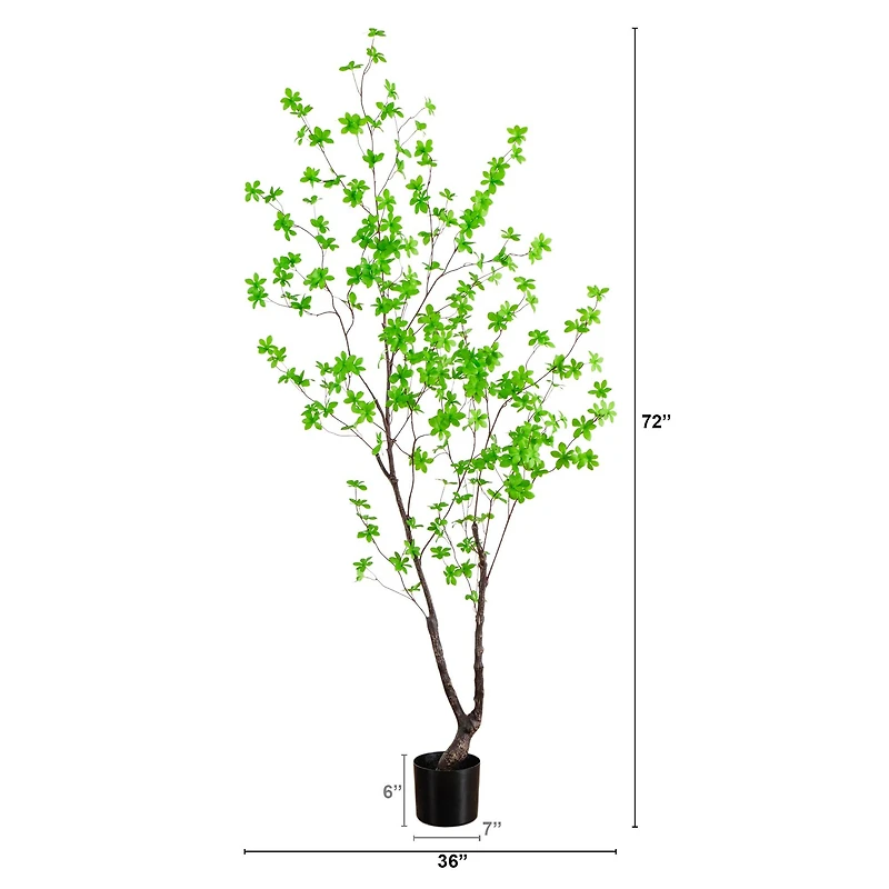 6ft. Artificial Minimalist Enkianthus Tree