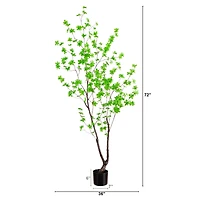 6ft. Artificial Minimalist Enkianthus Tree