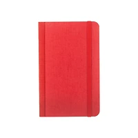 Fabriano® EcoQua Plus Lined Red Fabric-Bound Notebook