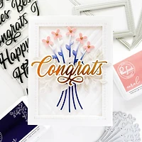 Pinkfresh Studio Essentials Blanket Stitch Rectangle Die Set