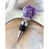 Wine Stopper with Amethyst