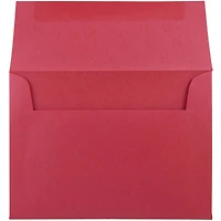 JAM Paper 4.75x6.5 Jupiter Red Stardream Metallic Invitation Envelopes 50ct.