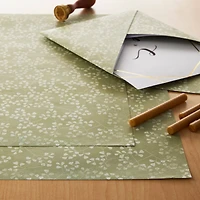 Ditsy Green Leaves Cardstock Paper by Recollections™, 12" x 12"