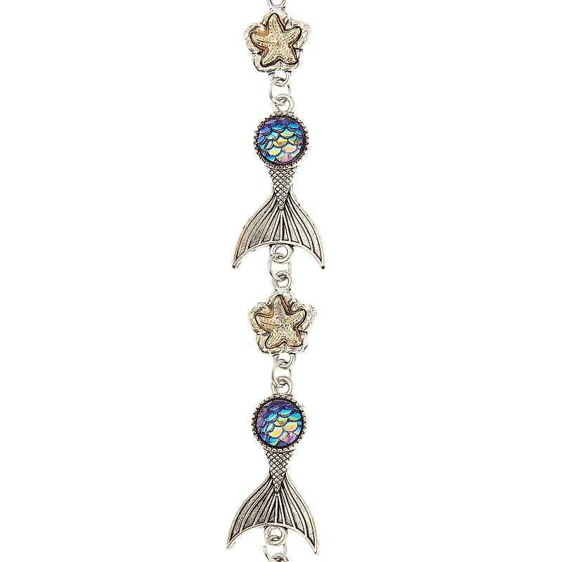 12 Packs: 7 ct. (84 total) Metal Mermaid Tail Charms by Bead Landing™