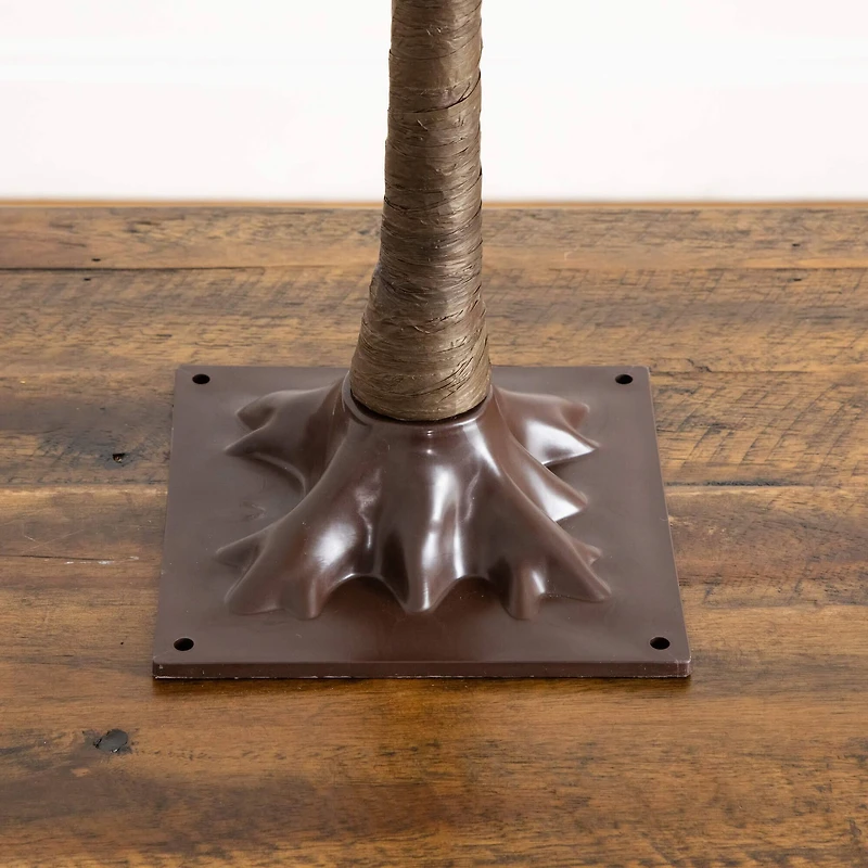 3ft. Pre-Lit Autumn Maple Artificial Fall Tree with Pinecones, Acorns and 36 Warm White LED Lights