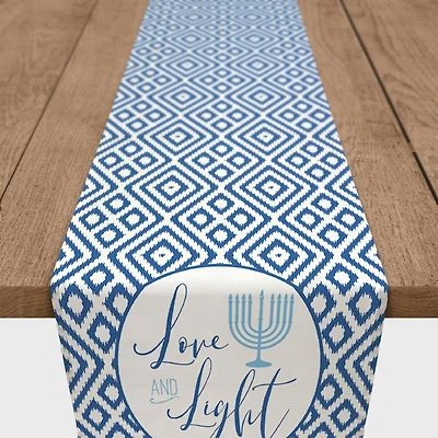 Love and Light 16x90 Cotton Twill Runner