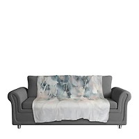 Muted Pastel Painting Sherpa Fleece Blanket