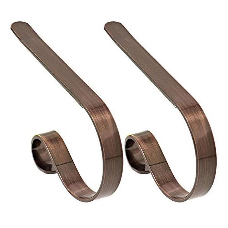 Original MantleClip® Oil-Rubbed Bronze Stocking Holders