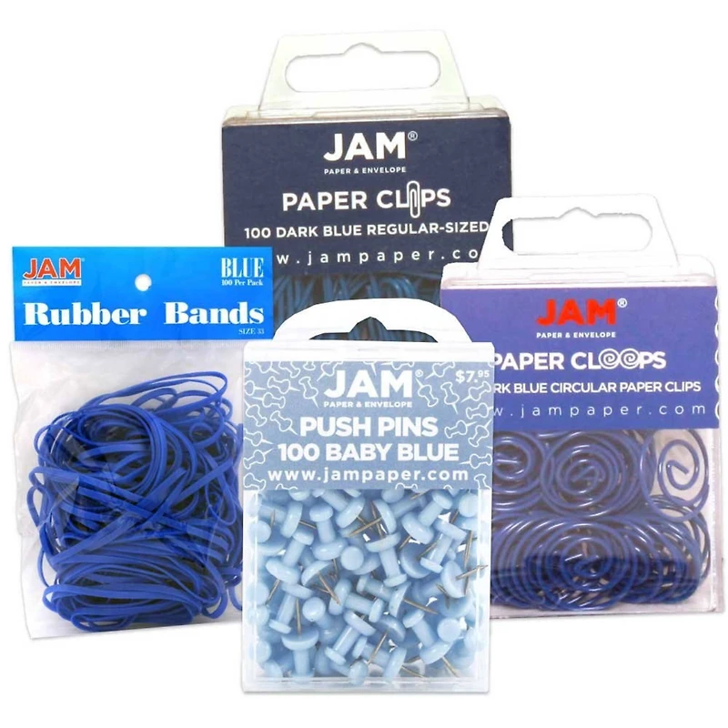 JAM Paper Desk Essentials Office Supply Kit