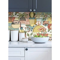 Caroline et Bettina Spice Avriel Peel & Stick Wallpaper