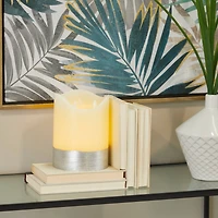 Cream Wax LED Flameless Candle