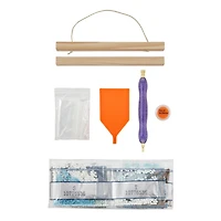 8" x 10" Mummy Diamond Art Kit with Magnetic Frame by Make Market®