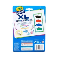 Crayola® Project™ Classic Chisel Tip XL Poster Markers, 4ct.