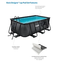 Funsicle 13ft. Oasis Designer Above Ground Pool Set