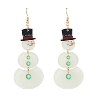 Snowman Dangling Earrings by Celebrate It™